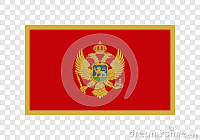 Montenegro - National Flag Stock Photo