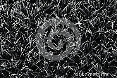 Digital image of golf green, grass texture, seamless pattern, top view, flat lay, green background, high resolution, high qua Cartoon Illustration