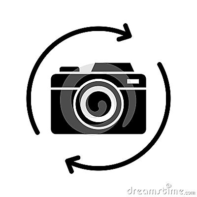 Digital imaging Flat inside vector icon which can easily modify or edit Vector Illustration