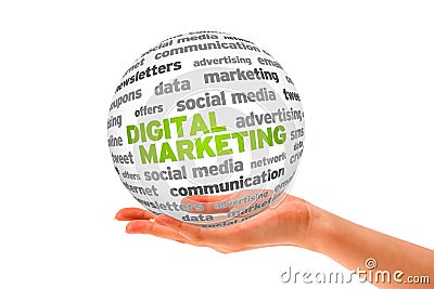 Digital marketing Stock Photo