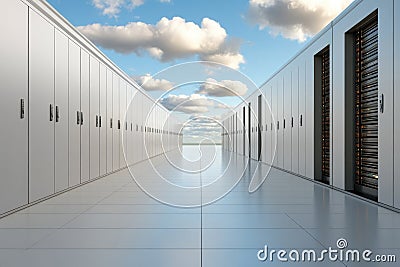 Digital optimization: boosting virtual information systems for efficient growth in networked computing, enhancing Stock Photo