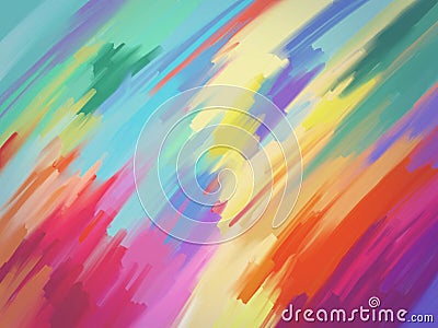 Digital painting abstract background Stock Photo