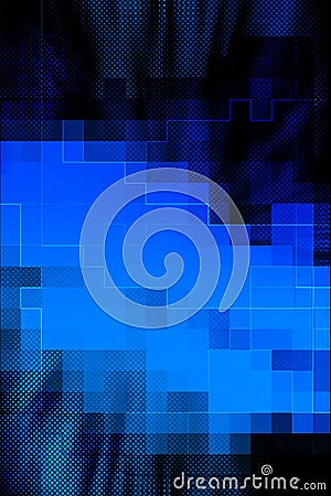 Digital pixel computer background Stock Photo