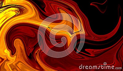 Digital proton colorful abstract background with liquify ,Design element Stock Photo