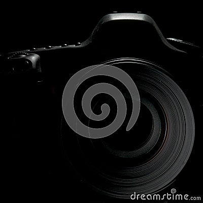 Digital reflex camera Stock Photo