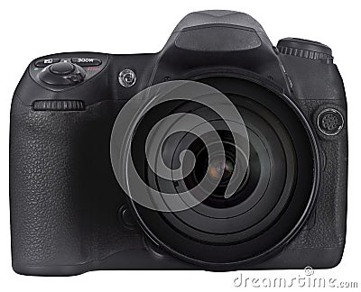 Digital single lens reflex camera Stock Photo