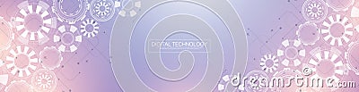 Digital tech motherboard texture design. Software coding. Technology electronic motherboard texture. Engineering and Vector Illustration