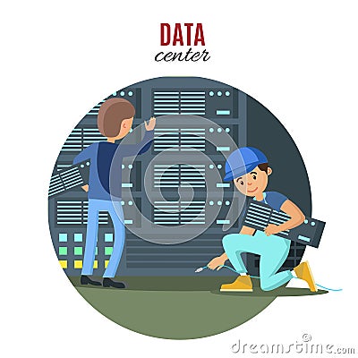 Digital Technologic Concept Vector Illustration