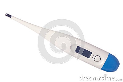 Digital thermometer Stock Photo