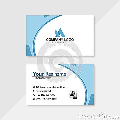 Digital vector design for business card Vector Illustration