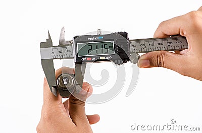 Vernier. Stock Photo