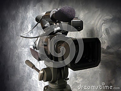 Digital Video Camera Stock Photo