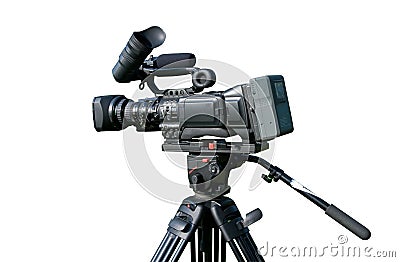 Digital video camera Stock Photo