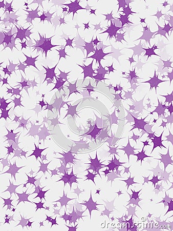 Digital oh my purple stars Stock Photo