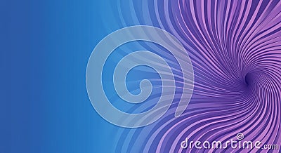 Digital wave particle. Sound waves spreading. Artificial mind idea. 3D abstraction of cyber synthetics. Funnel Stock Photo