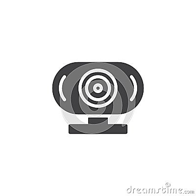 Digital Webcam vector icon Vector Illustration