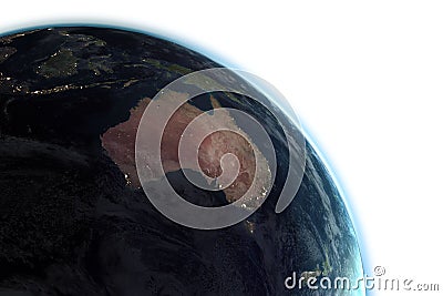 Digitally composite image of Earth Stock Photo