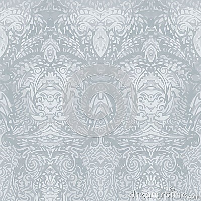 Digitally remastered, manually painted pattern detail, creating ornate, silver tones based rustic patterns Stock Photo