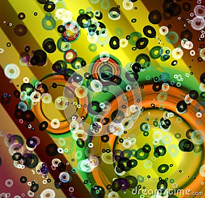 Digitaly created abstract background art Stock Photo
