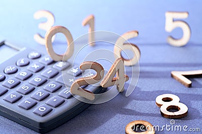 Digits Concept Stock Photo