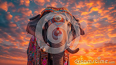 Dignified elephant Stock Photo