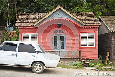 Dilijan in north armenia Editorial Stock Photo