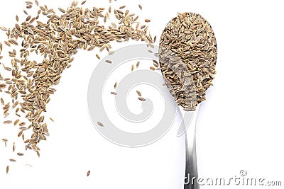 Dill seed Stock Photo