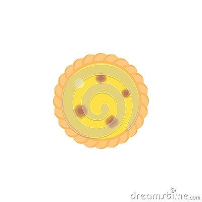 Dim sum dessert Vector Illustration