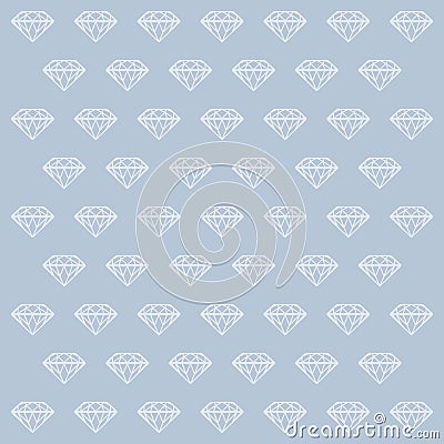 Dimond background icon great for any use. Vector EPS10. Vector Illustration