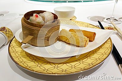 Dimsum chinese food Stock Photo