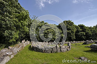 Din lligwy Stock Photo