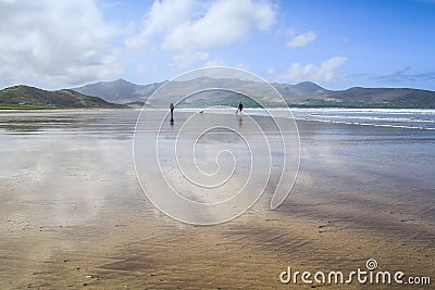 Dingle Bay, County Kerry, Ireland during a sunny day Stock Photo