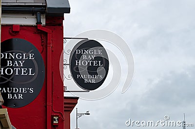 Dingle Bay Hotel Editorial Stock Photo