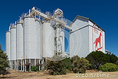 Dingo Flour Sign, Fremantle, Western Australia Stock Photo