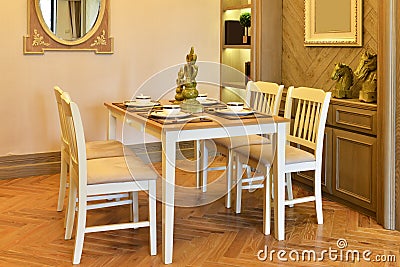 Dining room Stock Photo