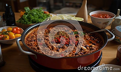 A picture of Chili con carne Stock Photo