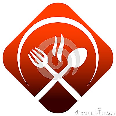 Dinner logo Vector Illustration