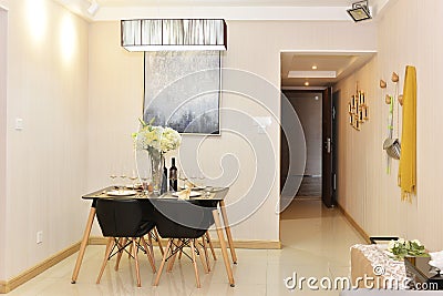 Dinning room Editorial Stock Photo