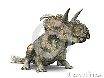 Dinosaur Albertaceratops Stock Photo