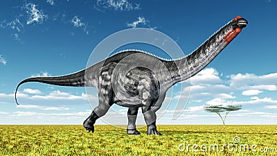 Dinosaur Apatosaurus Cartoon Illustration