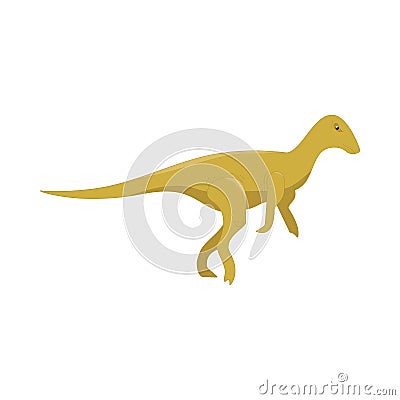 Dinosaur cartoon cute funny monster. Cartoon dinosaurs character animal. Comic dinosaurs kids for game app. Vector ui Vector Illustration