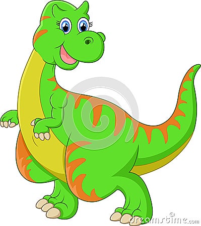 Dinosaur cartoon Stock Photo