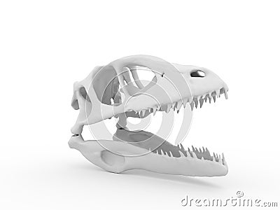 Dinosaur head Stock Photo