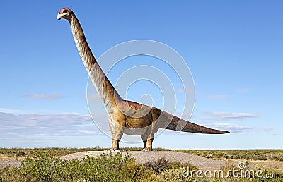 Dinosaur, Patagotitan mayorum, Patagonia, Argentina Stock Photo