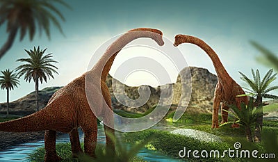 Dinosaur Stock Photo