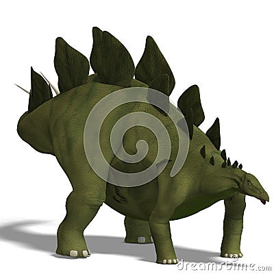 Dinosaur Stegosaurus Stock Photo