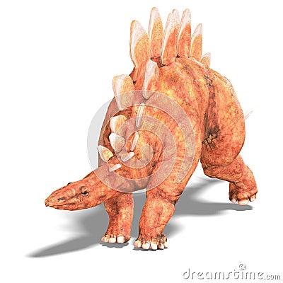 Dinosaur Stegosaurus Stock Photo