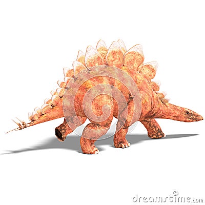 Dinosaur Stegosaurus Stock Photo