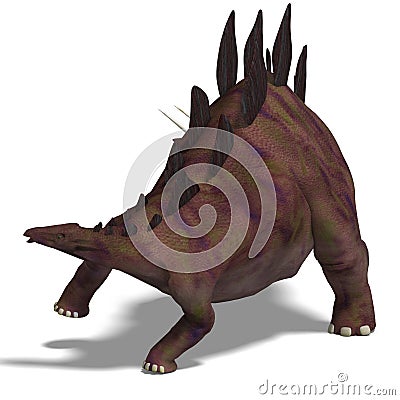 Dinosaur Stegosaurus Stock Photo