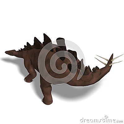 Dinosaur Stegosaurus Stock Photo